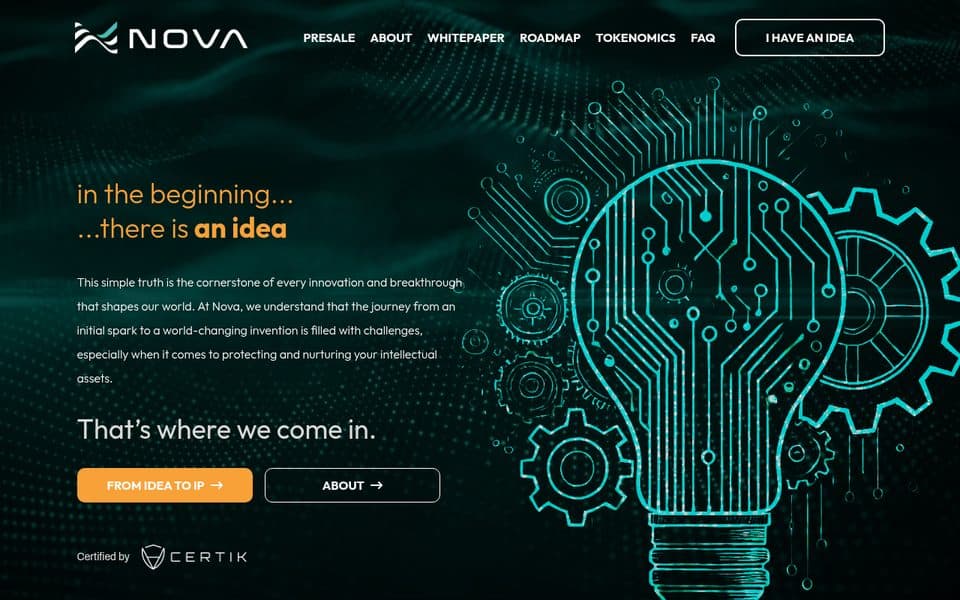 Nova screenshot